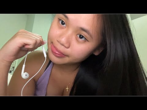 ASMR tongue flutters, swirls & soft spoken w apple mic (Leo’s CV) 