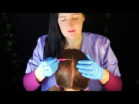 ASMR Scalp & Neck Exam ~ Advanced Testing Techniques (Whispered)