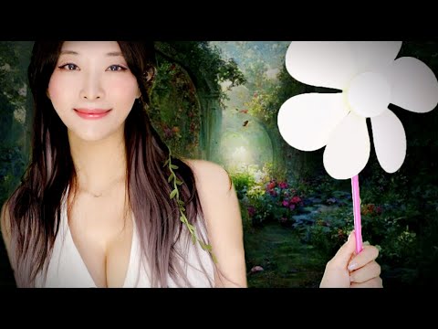 ASMR l BREATHY Blowing In Secret Forest (ENG)