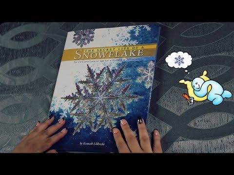 This Video Put ME To SLEEP. ~Whispered Reading About Snowflakes~