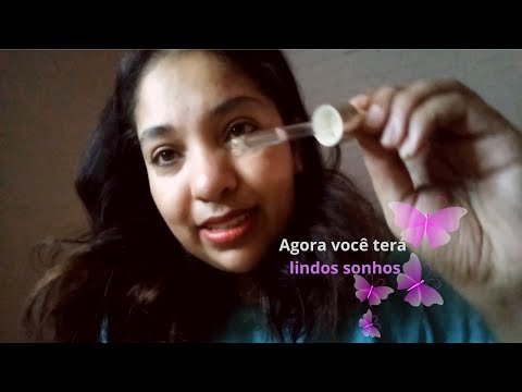 ASMR Atenção Pessoal ❤️ Cuidando de você após acordar de madrugada de um pesadelo🌹