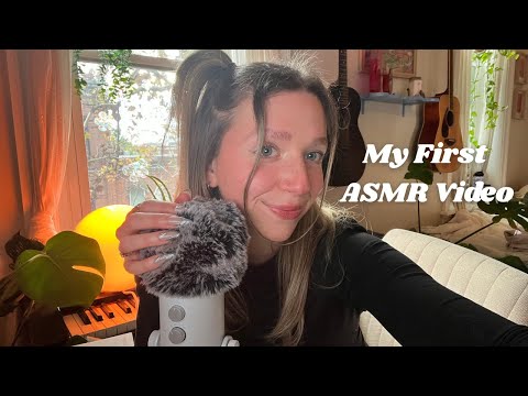 trying ASMR for the first time!