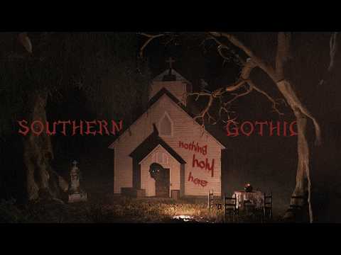 Southern Gothic ASMR Ambience | eerie rustling, swampy sounds, and an old church | No AI