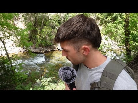 ASMR Lunch by the River 🌊 | Nature Sounds, Eating Sounds & Relaxing Picnic Roleplay