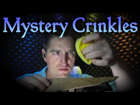 Mystery Material Crunchie ✨ #ASMR #Triggers #SleepAid