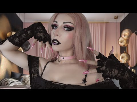 ASMR Goth Barbie Girl Transforms You into a Plastic Doll 🖤✨