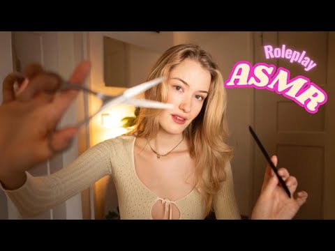 Flirty Barber Gives you a Haircut and Gentle Scalp Check 💖ASMR Roleplay