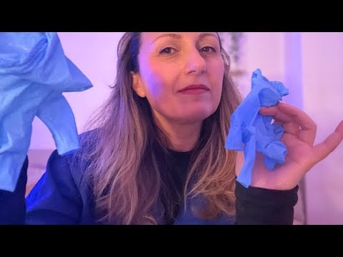 ASMR Massaggio Cervicale e Spalle ✨ Ti libero dalle tensioni (Guanti & Whispers) 🧘