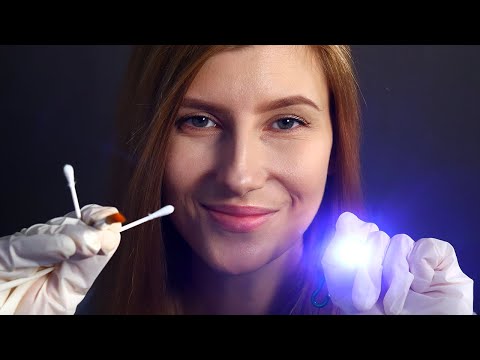 ASMR Ear Cleaning and Ear Exam ❤️  Binaural