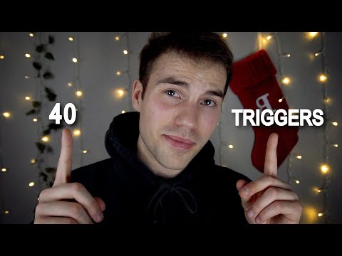 ASMR Tingle Assortment 4,000 Subscriber Special! (40 Triggers in 40 Minutes)