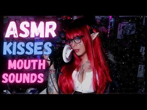 ASMR - KISSES 💋 MOUTH SOUNDS INTENSOS Y RELAJANTES ❤️