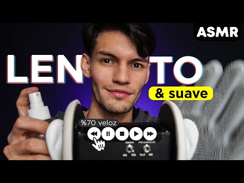 ASMR español LENTO y SUAVE para DORMIR - Slow ASMR, Inaudible - ASMR Español - Mol ASMR