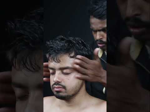 Neck Cracking Deep Tissue Head And Body Massage ASMR #shorts