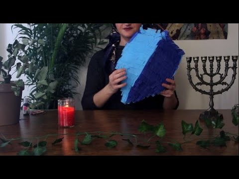 Ready for Hanukkah! - Lighting matches | Dreidel decoration | ASMR