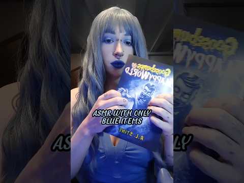ASMR With Only Blue Items