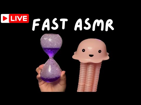 🔴LIVE ASMR - Wanna Relax? 😴 Hang Out With Us 🙂 - Fast Triggers 💨💤