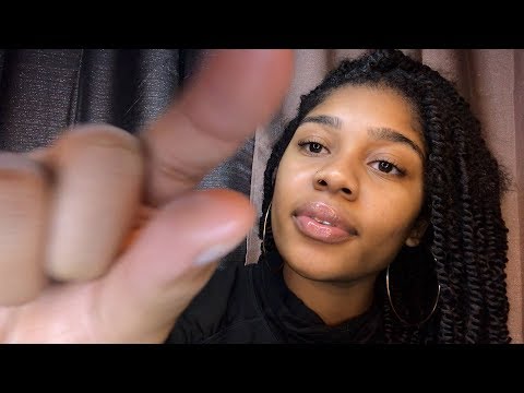 ASMR- Plucking Your Negative Energy Slowly & Eating It (OM NOM NOM + HAND MOVEMENTS) 💖