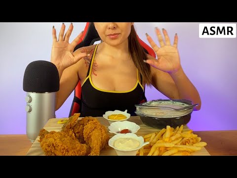 ASMR /COMIENDO POLLO FRISBY /muy crujiente/ Fried Chicken ASMR -ASMR CRUNCHY FOOD