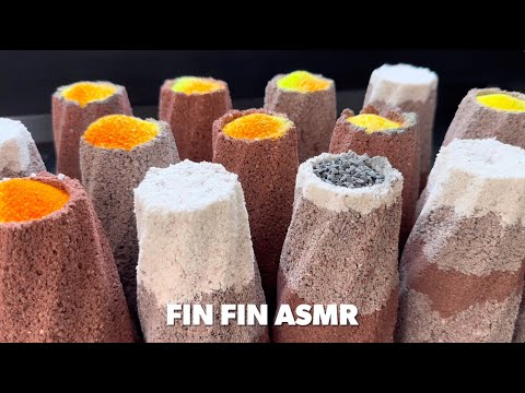 ASMR : Crumbling Volcano Shape 🌋🌋 #399