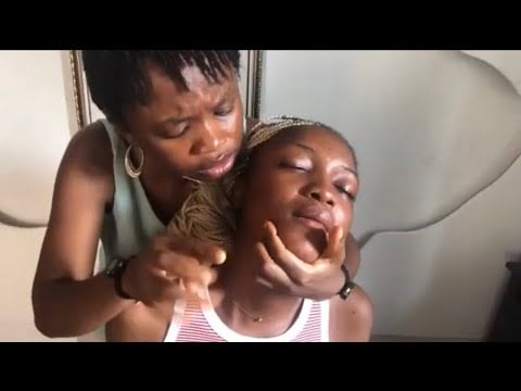 ASMR TINGLING FACE TOUCHING AND SCALP SCRATCHING FOR SLEEP 