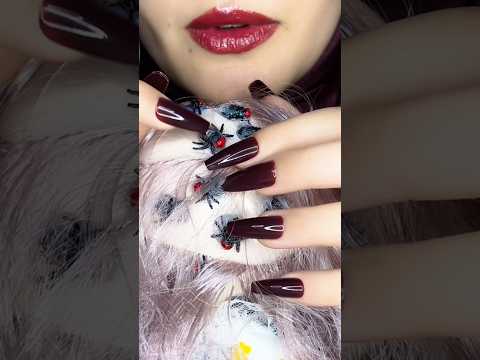 ASMR Lice Check #asmr #satisfying #visualtingle #relax #relaxing #nails #tingles
