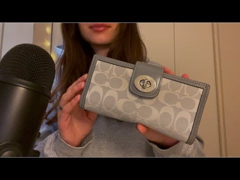 ASMR Thrift Haul ⭐️ (Purses, Boots, Wallets!)