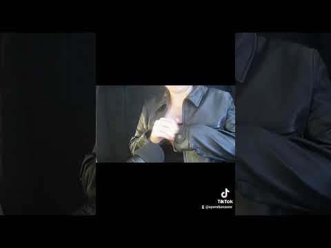 Shirt Dcratching and Leather Jacket #asmrtingles #asmr #scratching #fabricsounds