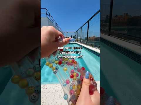 guess a celebrity ASMR game challenge  #asmr #oddlysatisfying #asmrgames #fyp