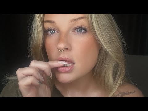 ASMR- let me spit paint you love (no talking) 🐉 #asmr #mouthsounds #spitpainting