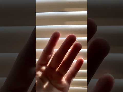 Back-of-Nail Scratching on Blinds ASMR #asmr #shorts