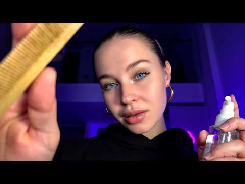 ASMR Hair Wash & Face Exam Until You Can’t Stay Awake 😴