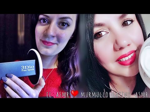 ♡ASMR español♡ Sonidos de Agua y Brushing con ❤Murmullo Latino ASMR❤