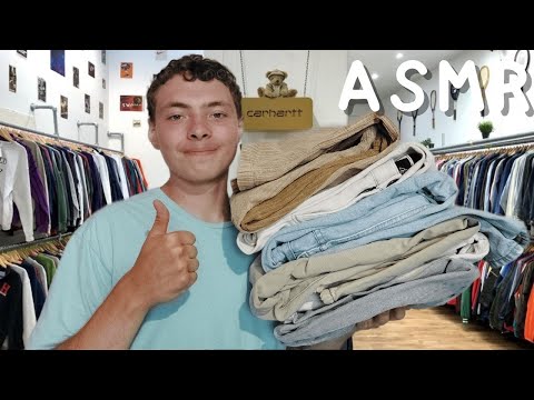 ASMR FR: Roleplay👖Friperie Streetwear👖(spéciale pantalon)