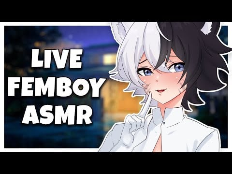🎧 [3DIO] Live Femboy ASMR: Rest and Recharge with Cozy Comfort 🛋️