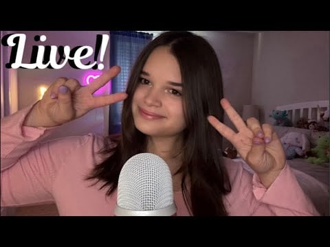 ASMR Lets Do Your FAV Triggers Live!
