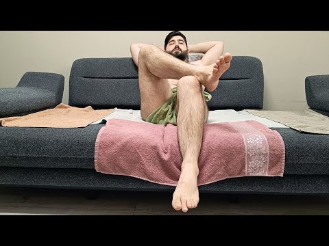 ASMR INCREDIBLY RELAXING TURKISH FULL BODY MASSAGE THERAPY - CHEST,LEG,BACK,ARM,FOOT,BELLY MASSAGE