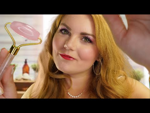 ASMR Spa Day: Face Treatment, Hot Sauna, Oil Massage & Friseur (Wellness Roleplay Deutsch)