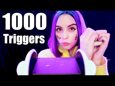 1000 TRIGGERS IN 1 HOUR ASMR / 1000 ТРИГГЕРОВ ЗА 1 ЧАС АСМР