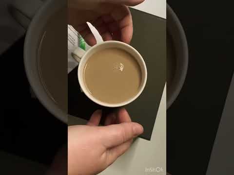 Nu var det kraftigt kaffe i dagens lucka. Gott. Men väldigt mycket smak. #asmr