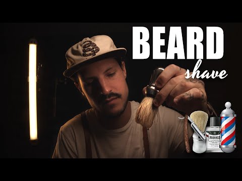 [ASMR] 💈 Experienced Barber 💈 | Straight Razor Shave | Realistic Barbershop