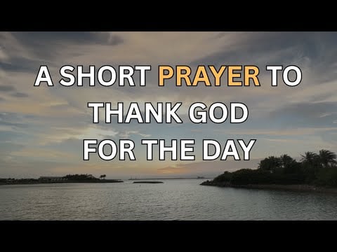 Thank You Lord | Grateful for Today