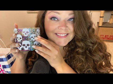 ASMR shopping haul - lots of tapping and whispers!