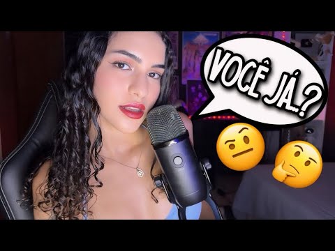 ASMR | FAZENDO PERGUNTAS SOBRE A SUA PERSONALIDADE! 👾