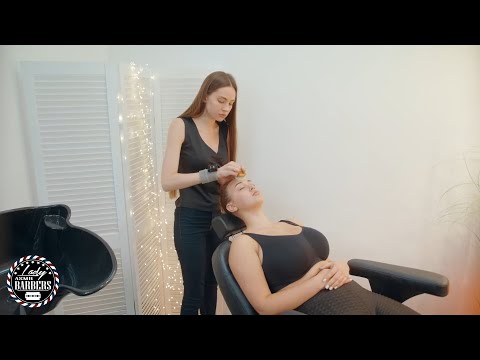 Serene ASMR Scalp Massage by Barber Lady Sandra for Girls