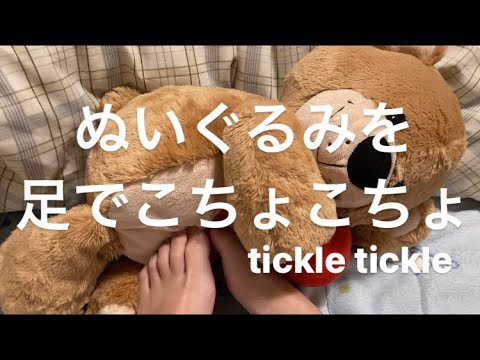 ASMR ぬいぐるみ　こちょ