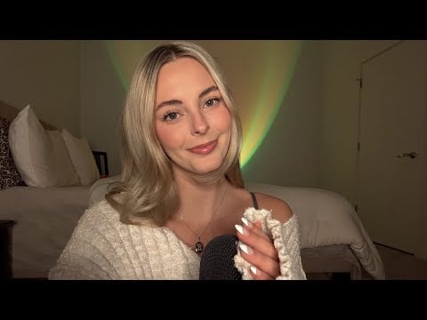 ASMR Mic Attention | Fuzzy Sleeve Sounds & Soft Whispering