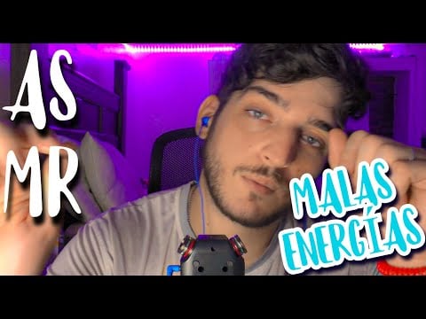 ASMR Te QUITO Las MALAS ENERGÍAS Con SUSURROS y MOUTH SOUNDSl SeluAsmr!!!😴😴✨✨