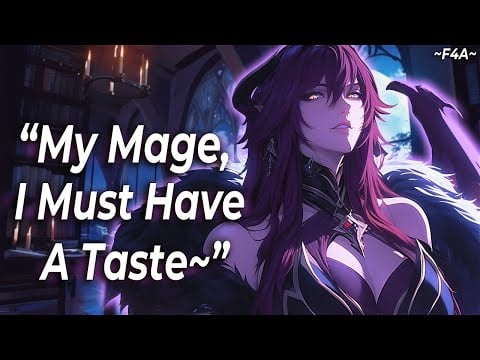 Dom Succubus Can’t Stay Away from You~ 😈 | Kisses & Flirting | Mage!Listener | ASMR Roleplay | F4A