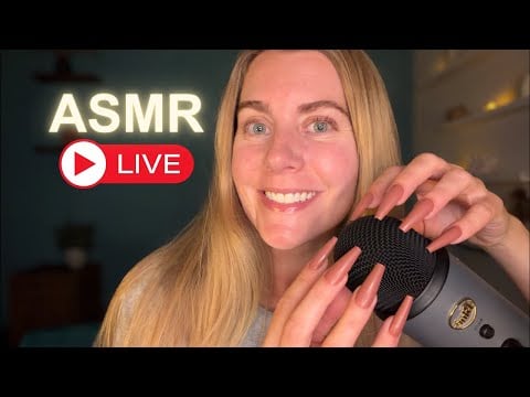Live ASMR Session 😴 mic scratching, book tapping, & verse requests 🫶