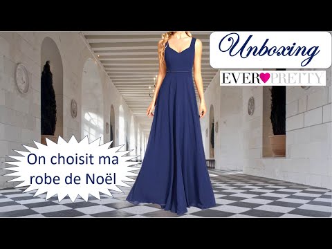 ASMR * On choisit ensemble ma tenue pour Noël * robes EverPretty Black Friday